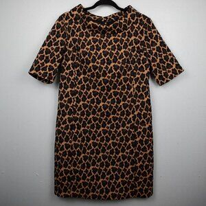 Trina Turk Leopard Print Midi Dress
